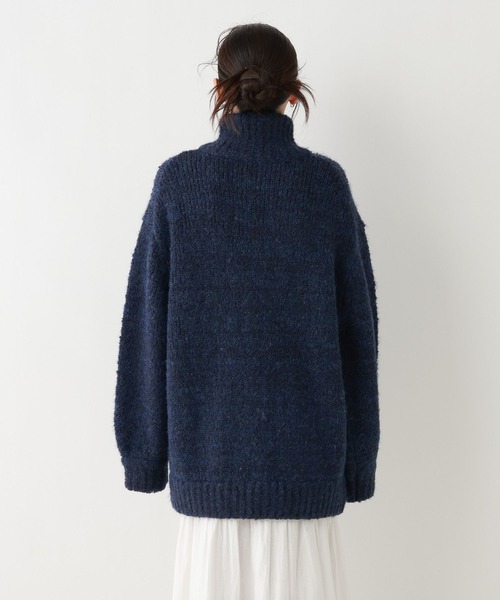 セール】Wジップ/ニットスタンドブルゾン（ニット/セーター