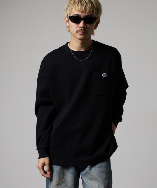JEMORGAN(ジェーイーモーガン)の「JEMORGAN カノコフリースクルーネック(スウェット・メンズ・ネイビー/オートミール/ブラック・M/XL)」の5枚目の写真