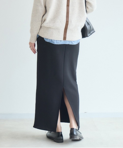 Paradise Picnic（パラダイスピクニック）の「cloche 裏起毛アイラインスカート（スカート・レディース・キャメル/グレー/ブラック・FREE）」の18枚目の写真