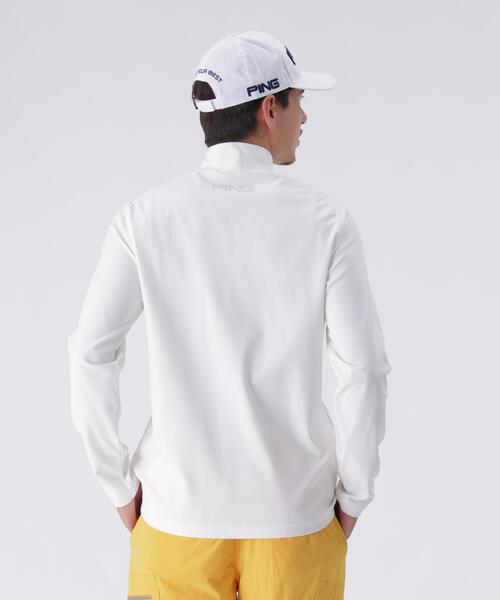 PING(ピン)の「【PING APPAREL】サーモソーラ―バックカノコ長袖ハイネックカットソー <PERFORMANCE> (MENS)(Tシャツ/カットソー・メンズ・イエロー/ホワイト/ブラウン/グレー・S/LL/M/L/LL1)」の13枚目の写真