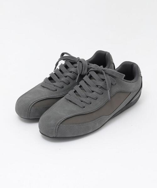 WEGO（ウィゴー）の「WEGO/レースアップローカットスニーカー（スニーカー・レディース・ブラウン/ブラック/グレー・SMALL/MEDIUM/LARGE）」の7枚目の写真