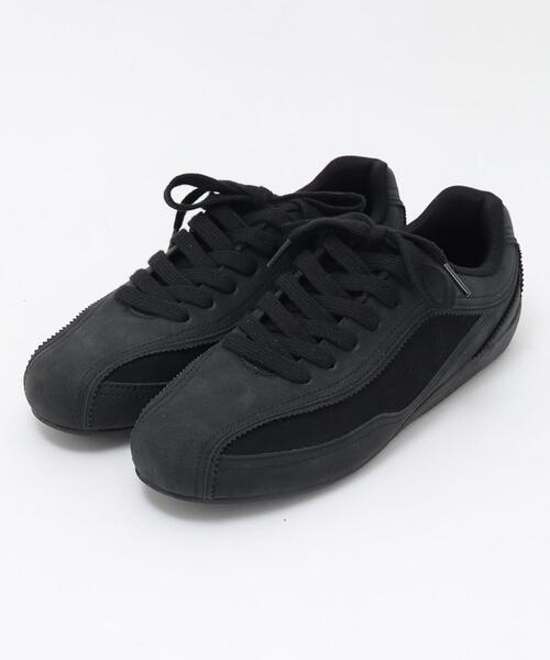 WEGO（ウィゴー）の「WEGO/レースアップローカットスニーカー（スニーカー・レディース・ブラウン/ブラック/グレー・SMALL/MEDIUM/LARGE）」の8枚目の写真