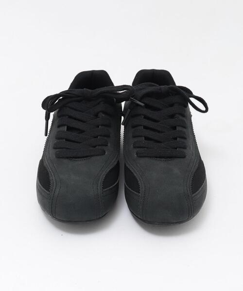 WEGO（ウィゴー）の「WEGO/レースアップローカットスニーカー（スニーカー・レディース・ブラウン/ブラック/グレー・SMALL/MEDIUM/LARGE）」の9枚目の写真