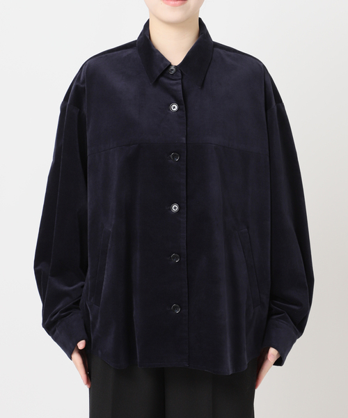 JOURNAL STANDARD(ジャーナルスタンダード)の「Velour JACKET(その他アウター・レディース・キャメル/ネイビー・FREE)」の15枚目の写真