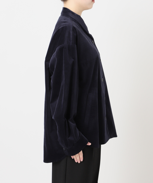 JOURNAL STANDARD(ジャーナルスタンダード)の「Velour JACKET(その他アウター・レディース・キャメル/ネイビー・FREE)」の18枚目の写真