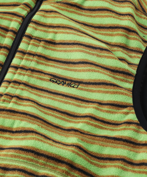 Gramicci(グラミチ)の「Gramicci / グラミチ THERMAL FLEECE REVERSIBLE VEST(その他アウター・メンズ・グリーン・MEDIUM/LARGE)」の3枚目の写真