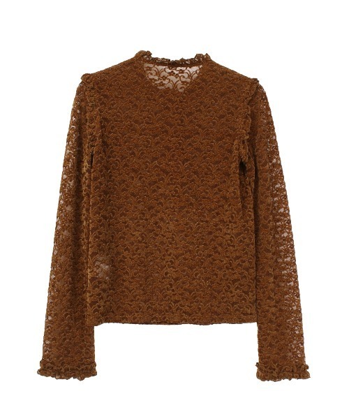 COEL（コエル）の「ベロアレーストップス（その他トップス・レディース・ブラック・FREE）」の6枚目の写真