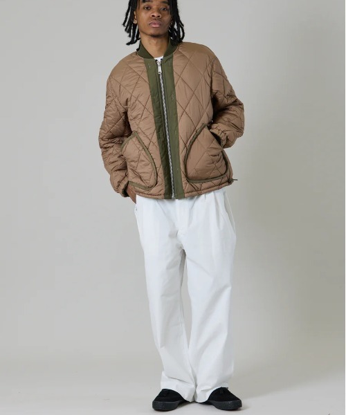 UNFRM OUTDOOR STANDARD(ユニフォームアウトドアスタンダード)の「【UNFRM OUTDOOR STANDARD:ユニフォームアウトドアスタンダード】CLASSIC TWO-TUCK WIDE CHINO TROUSERS/ツータックユニセックスチノパンツ(チノパンツ・メンズ・ベージュ/ホワイト・X-SMALL/SMALL)」の11枚目の写真