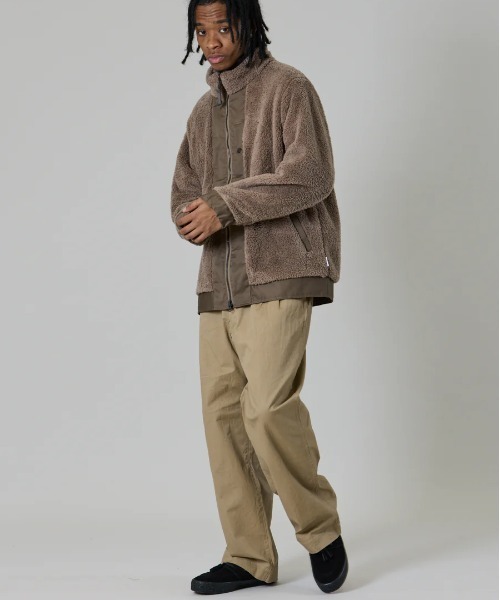 UNFRM OUTDOOR STANDARD(ユニフォームアウトドアスタンダード)の「【UNFRM OUTDOOR STANDARD:ユニフォームアウトドアスタンダード】CLASSIC TWO-TUCK WIDE CHINO TROUSERS/ツータックユニセックスチノパンツ(チノパンツ・メンズ・ベージュ/ホワイト・X-SMALL/SMALL)」の13枚目の写真