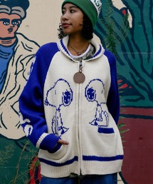 UNIIT（ユニット）の「【SEQUENZ/シークエンズ】PEANUTS ピーナッツ カウチンニット（ニット/セーター）」