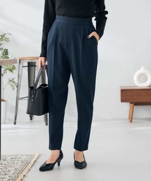 a.v.v（アーヴェヴェ）の「【イージーケア/洗える/ストレッチ】裏起毛美ラクるスッキリ見えテーパードパンツ（その他パンツ）」