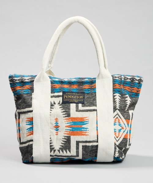 PENDLETON(ペンドルトン)の「【 PENDLETON / ペンドルトン 】ジャガードミニトートバッグ(トートバッグ・レディース・チャコール/レッド・FREE)」の2枚目の写真