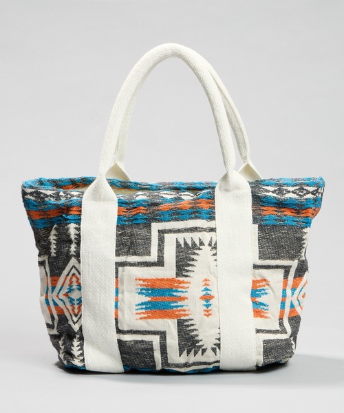 PENDLETON(ペンドルトン)の「【 PENDLETON / ペンドルトン 】ジャガードミニトートバッグ(トートバッグ・レディース・チャコール/レッド・FREE)」の3枚目の写真