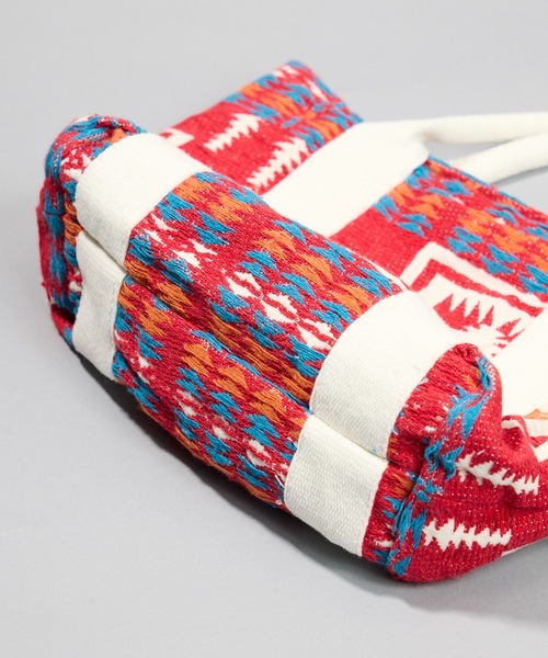 PENDLETON(ペンドルトン)の「【 PENDLETON / ペンドルトン 】ジャガードミニトートバッグ(トートバッグ・レディース・チャコール/レッド・FREE)」の8枚目の写真