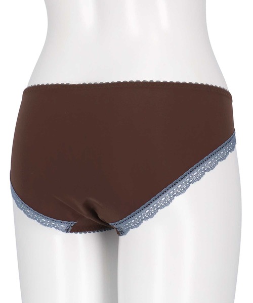 AMPHI（アンフィ）の「「otona MUSEコラボ」「BRAGENIC ブラジェニック ぴたっとフィットタイプ」　ショーツ（ショーツ・レディース・レッド/グリーン/サックスブルー/アイボリー/ブラウン・L/M）」の9枚目の写真