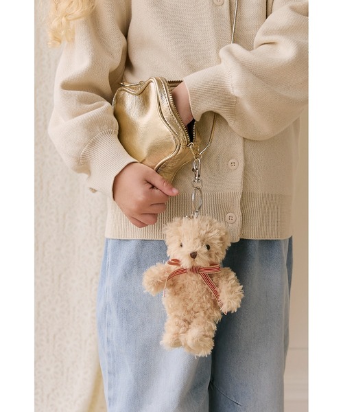 JAMIE KAY(ジェイミーケイ)の「【ONLINE・伊勢丹新宿店限定】Arthurリボンチャーム(チャーム・レディース・ベージュ・F)」の1枚目の写真