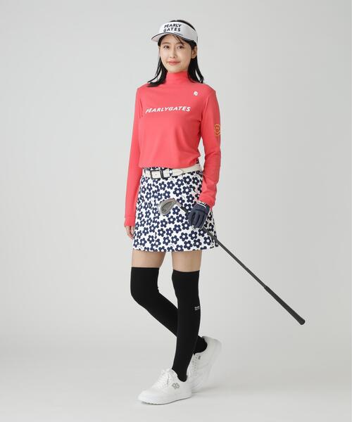 PEARLY GATES(パーリーゲイツ)の「【PEARLY GATES】ラグウォームプレミア(Tシャツ/カットソー・レディース・ホワイト/ピンク/ネイビー・SMALL/MEDIUM/LARGE)」の12枚目の写真