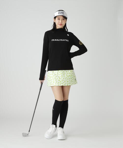 PEARLY GATES(パーリーゲイツ)の「【PEARLY GATES】ラグウォームプレミア(Tシャツ/カットソー・レディース・ホワイト/ピンク/ネイビー・SMALL/MEDIUM/LARGE)」の8枚目の写真