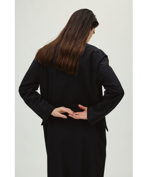 RIM.ARK(リムアーク)の「JK like dress ジャケットライクドレス(ドレス・レディース・ネイビー/チャコールグレー/ブラック・36/38)」の14枚目の写真