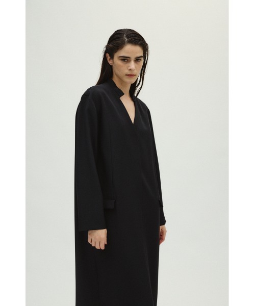 RIM.ARK(リムアーク)の「JK like dress ジャケットライクドレス(ドレス・レディース・ネイビー/チャコールグレー/ブラック・36/38)」の6枚目の写真