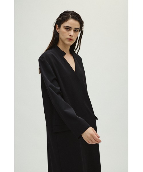 RIM.ARK(リムアーク)の「JK like dress ジャケットライクドレス(ドレス・レディース・ネイビー/チャコールグレー/ブラック・36/38)」の9枚目の写真