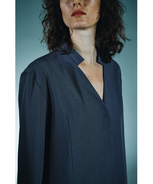 RIM.ARK(リムアーク)の「JK like dress ジャケットライクドレス(ドレス・レディース・ネイビー/チャコールグレー/ブラック・36/38)」の15枚目の写真