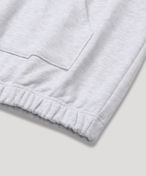 NODU（ノードユー）の「ビッグロゴアップリケフードTシャツ[ライトグレー]（パーカー・メンズ・その他・MEDIUM/LARGE）」の7枚目の写真