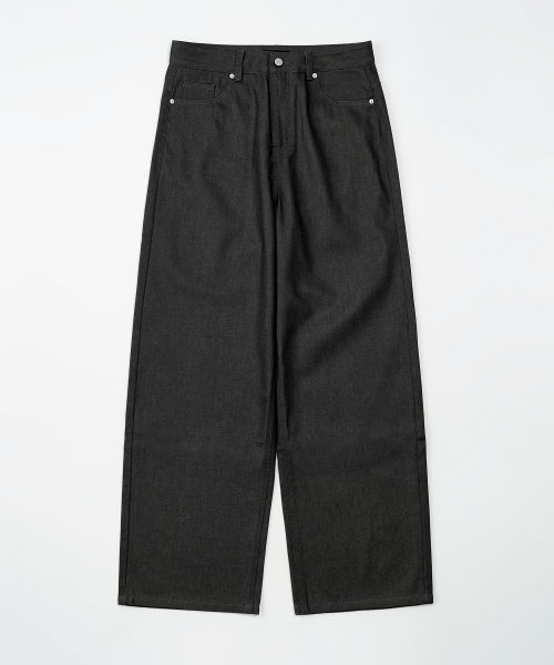 TOFFEE(トフィー)の「クラシックロー デニムパンツ (ブラック)(デニムパンツ・メンズ・その他・SMALL/MEDIUM/LARGE/X-LARGE)」の2枚目の写真