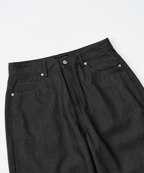 TOFFEE(トフィー)の「クラシックロー デニムパンツ (ブラック)(デニムパンツ・メンズ・その他・SMALL/MEDIUM/LARGE/X-LARGE)」の3枚目の写真