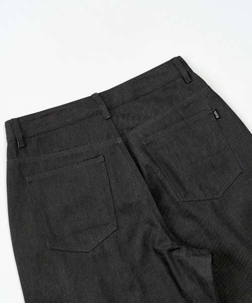 TOFFEE(トフィー)の「クラシックロー デニムパンツ (ブラック)(デニムパンツ・メンズ・その他・SMALL/MEDIUM/LARGE/X-LARGE)」の4枚目の写真