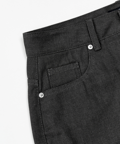 TOFFEE(トフィー)の「クラシックロー デニムパンツ (ブラック)(デニムパンツ・メンズ・その他・SMALL/MEDIUM/LARGE/X-LARGE)」の5枚目の写真