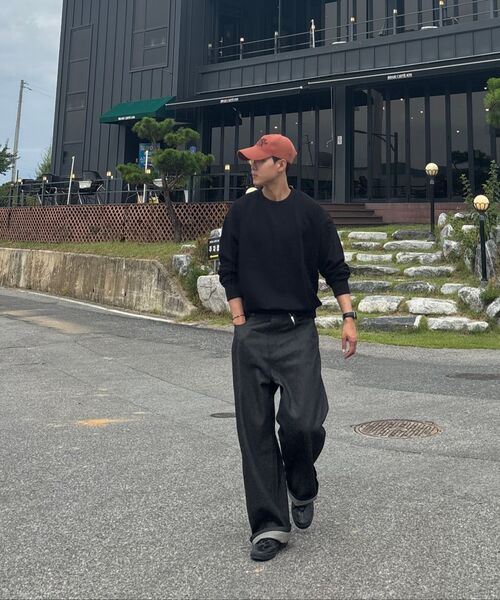 TOFFEE(トフィー)の「クラシックロー デニムパンツ (ブラック)(デニムパンツ・メンズ・その他・SMALL/MEDIUM/LARGE/X-LARGE)」の13枚目の写真