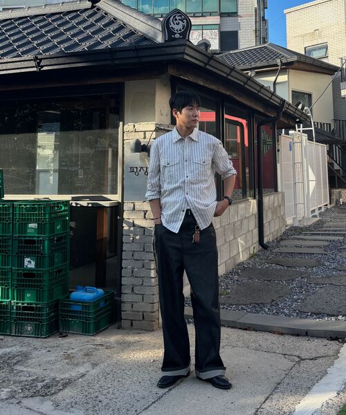 TOFFEE(トフィー)の「クラシックロー デニムパンツ (ブラック)(デニムパンツ・メンズ・その他・SMALL/MEDIUM/LARGE/X-LARGE)」の15枚目の写真