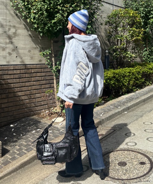 セール】ロゴパッチエコファーブルゾン（ブルゾン）｜RODEO CROWNS