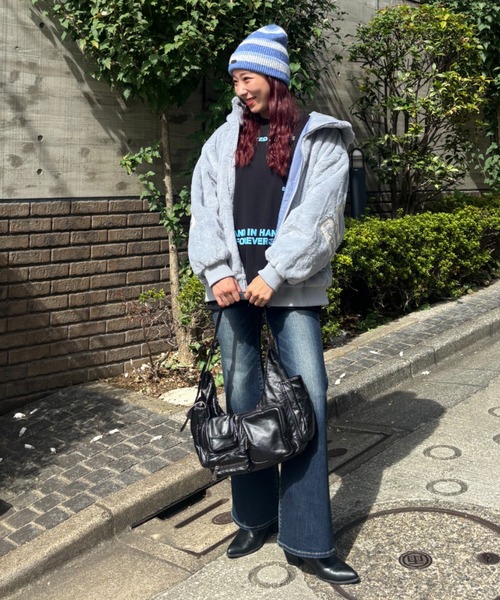 セール】ロゴパッチエコファーブルゾン（ブルゾン）｜RODEO CROWNS