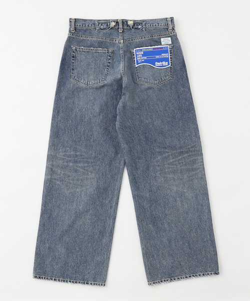 セール】DAIRIKU / ダイリク 'TATTOO' Laser Printed wide Denim