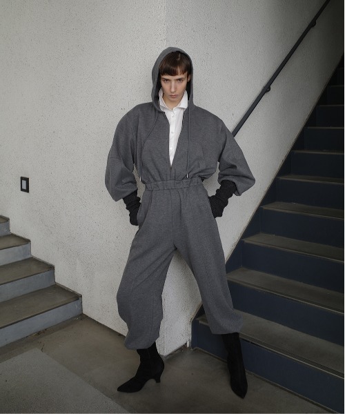 HOODED SWEAT ALL IN ONE（つなぎ/オールインワン）｜CLANE（クラネ
