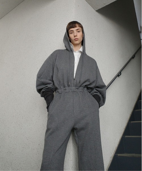 HOODED SWEAT ALL IN ONE（つなぎ/オールインワン）｜CLANE（クラネ