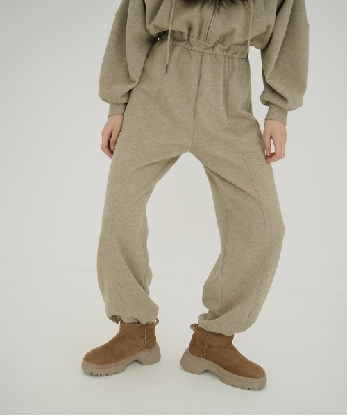 サロペット・オーバーオール・オールインワン clane HOODED SWEAT ALL IN ONE CLANE（クラネ）の「HOODED SWEAT ALL IN ONE（つなぎ/オールインワン