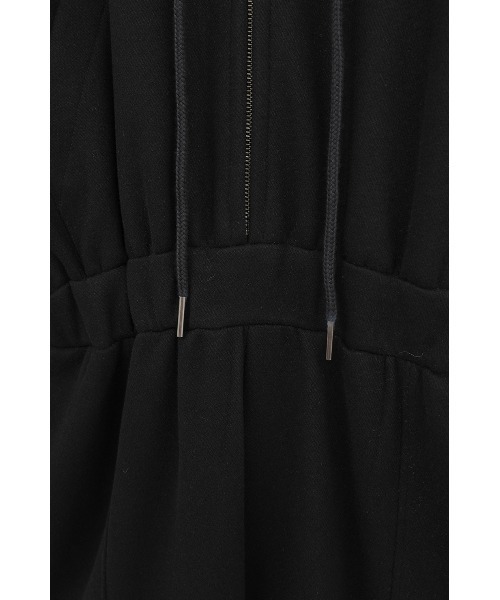 CLANE(クラネ)の「HOODED SWEAT ALL IN ONE(つなぎ/オールインワン・レディース・グレー/ベージュ・1/0)」の15枚目の写真
