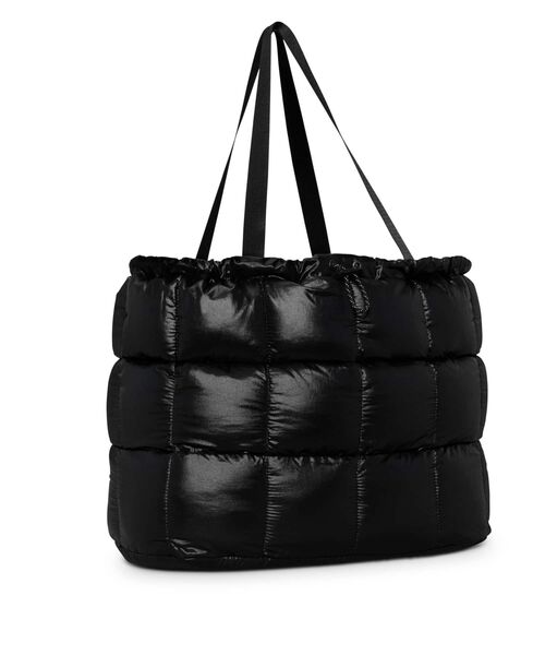 NIKE（ナイキ）の「ナイキ スポーツウェア パフル トート (28L) / Nike Sportswear Puffle Tote (28L) HQ0220-010 Black（トートバッグ・メンズ・ブラック・ONE SIZE）」の2枚目の写真