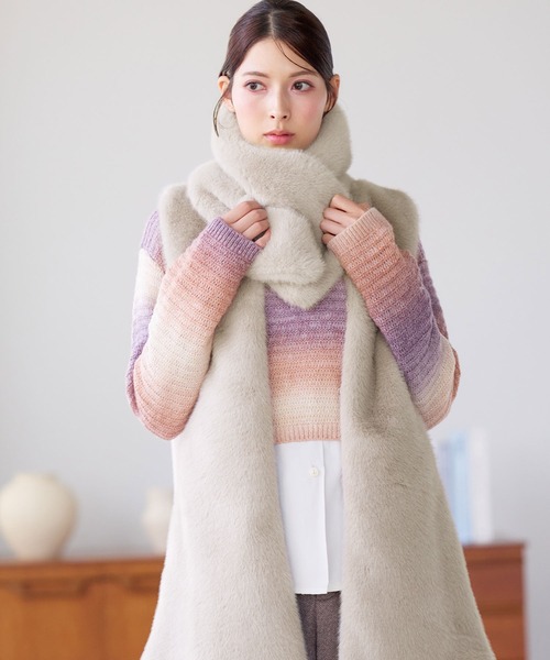 チャッピー　新品未使用品2ウェイ★ロングダウンジャケット ファーベスト付き チャッピー様専用 新品未使用品2ウェイ☆ロングダウンジャケット