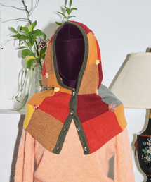 CITYSHOP | YANYAN CHECK HOOD YYW24-1732：バラクラバ(ニットキャップ/ビーニー)