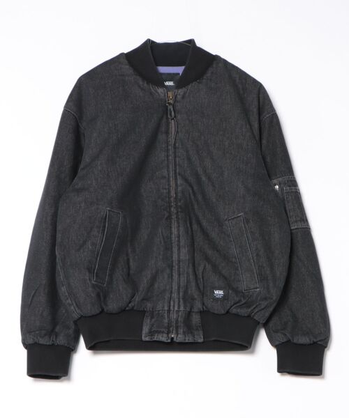 VANS ヴァンズ M Denim MA-1 Jacket ジャケット 125K1093800 BLACK