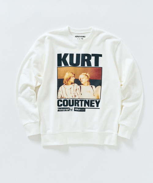 417 EDIFICE(フォーワンセブンエディフィス)の「KENJI KUBO PHOTO SWEAT / フォトスウェット(スウェット・メンズ・ブラック/ホワイト×ホワイト/ブラックミックス/ホワイト/ホワイト系その他/ブラック系その他・MEDIUM/LARGE)」の2枚目の写真