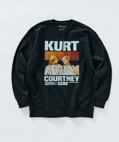 417 EDIFICE(フォーワンセブンエディフィス)の「KENJI KUBO PHOTO SWEAT / フォトスウェット(スウェット・メンズ・ブラック/ホワイト×ホワイト/ブラックミックス/ホワイト/ホワイト系その他/ブラック系その他・MEDIUM/LARGE)」の5枚目の写真