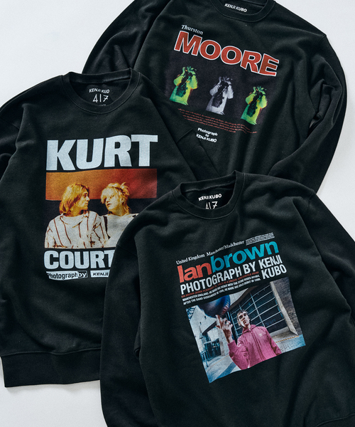 417 EDIFICE(フォーワンセブンエディフィス)の「KENJI KUBO PHOTO SWEAT / フォトスウェット(スウェット・メンズ・ブラック/ホワイト×ホワイト/ブラックミックス/ホワイト/ホワイト系その他/ブラック系その他・MEDIUM/LARGE)」の10枚目の写真
