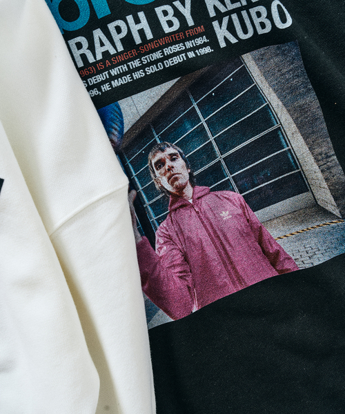 417 EDIFICE(フォーワンセブンエディフィス)の「KENJI KUBO PHOTO SWEAT / フォトスウェット(スウェット・メンズ・ブラック/ホワイト×ホワイト/ブラックミックス/ホワイト/ホワイト系その他/ブラック系その他・MEDIUM/LARGE)」の12枚目の写真