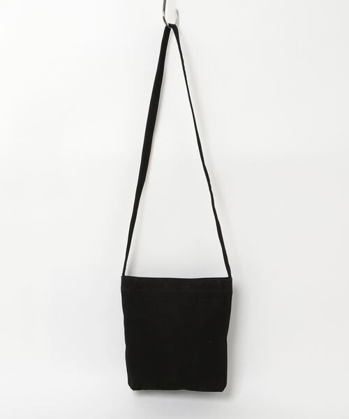 yoko sakamoto（ヨーコサカモト）の「【YOKO SAKAMOTO】 RESEARCHER BAG - MEDIUM（NUBUCK LEATHER）（ショルダーバッグ・メンズ・ブラック/ブラウン・FREE）」の5枚目の写真