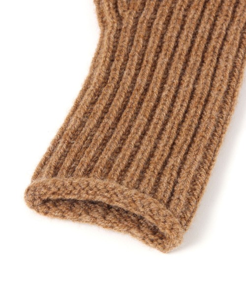 BABYLONE（バビロン）の「【ROBERT MACKIE】リブアームウォーマー（アームカバー・レディース・ベージュ/キャメル・フリー）」の7枚目の写真